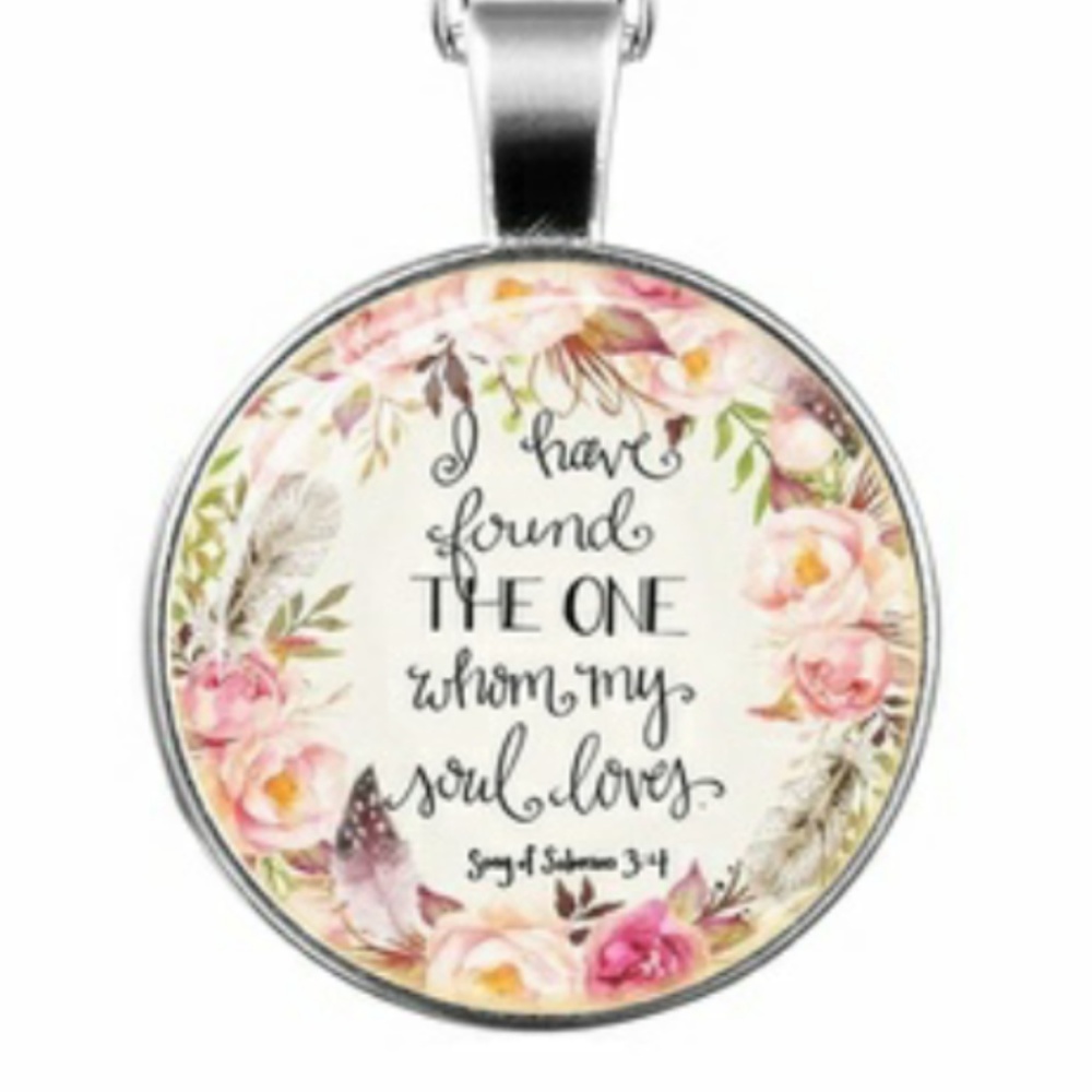 "The One My Soul Loves" Pendant Necklace